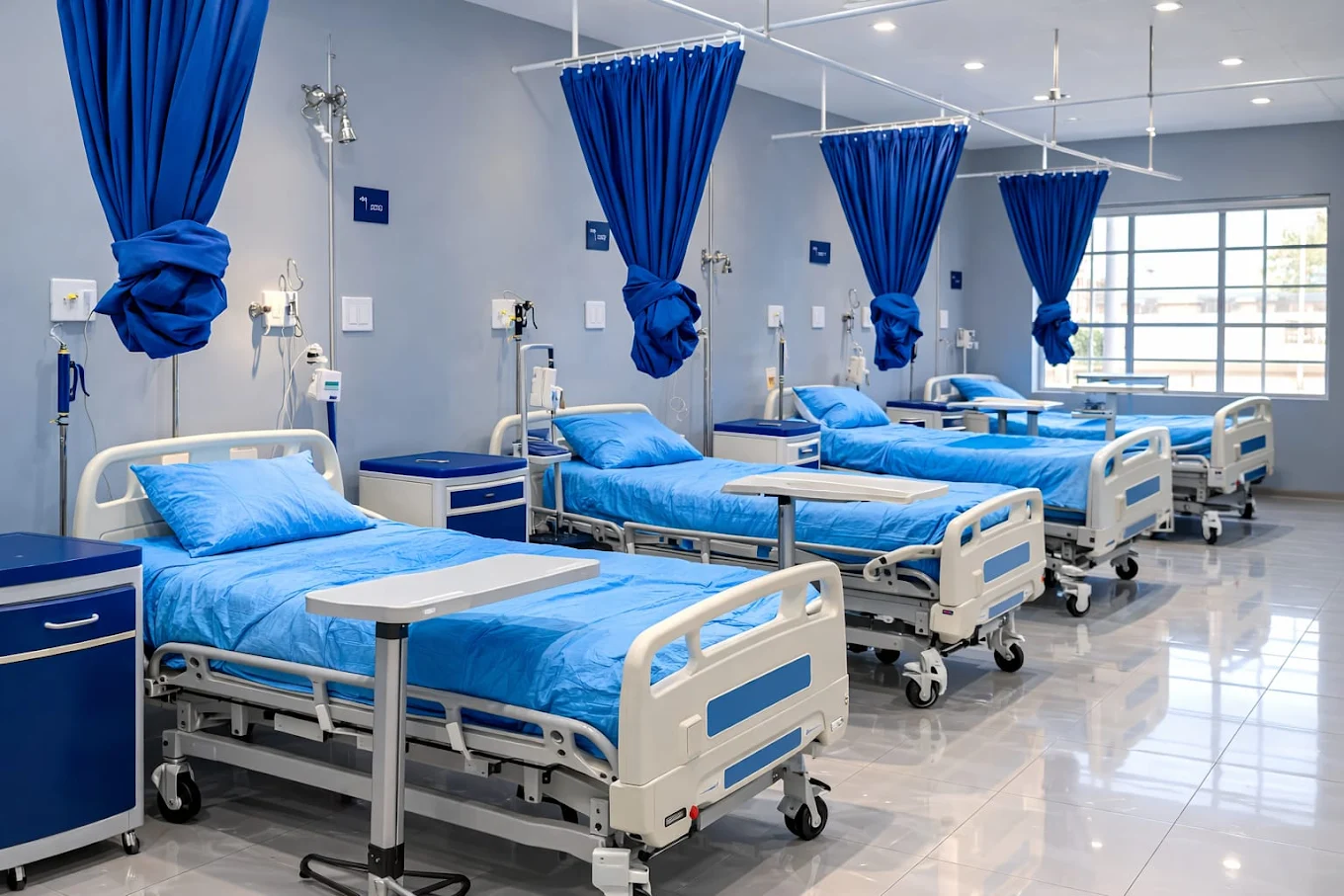 Modern ward facilities at Tait Medical Centre